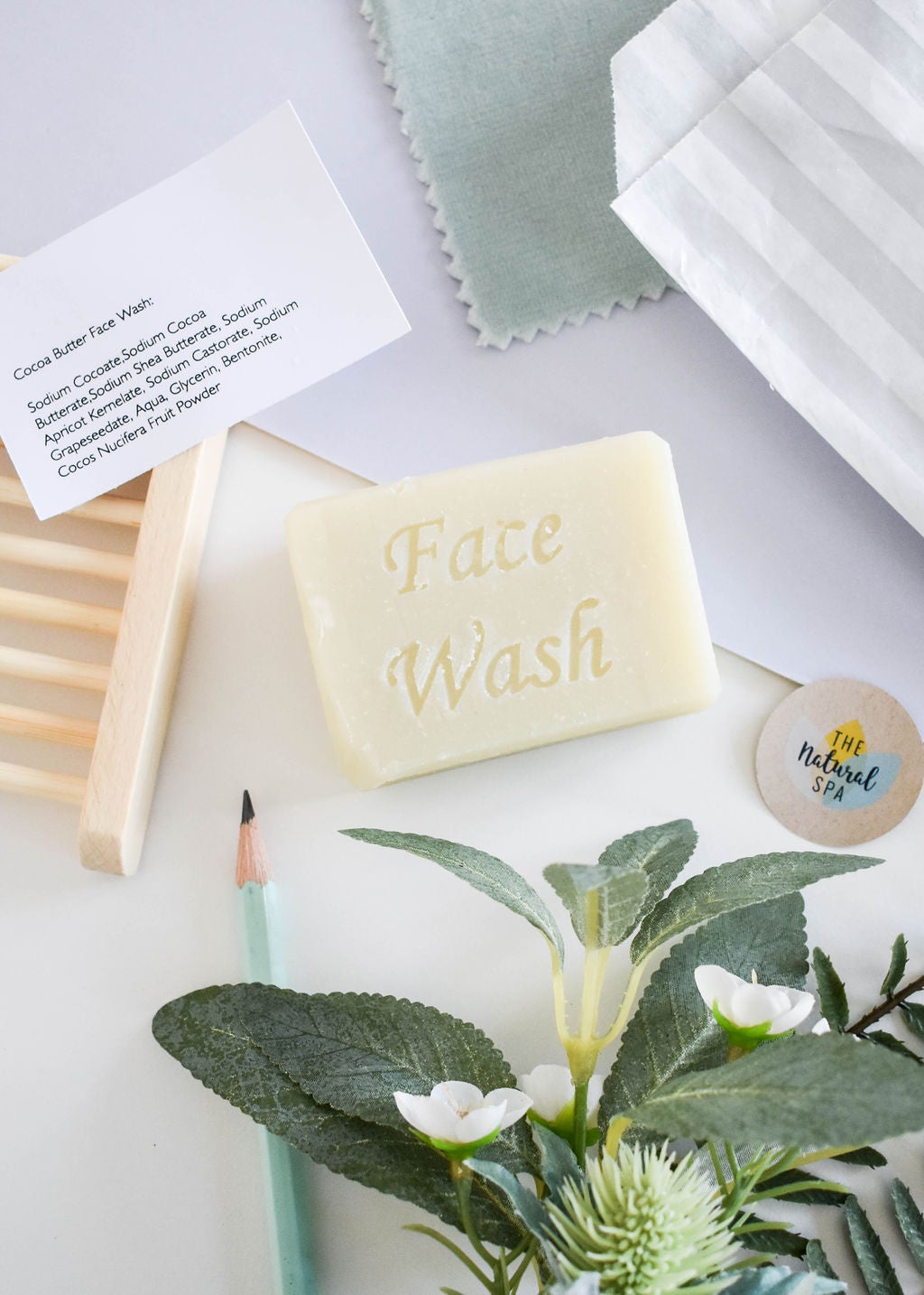 Cocoa Butter Face Wash Bar - no added fragrance