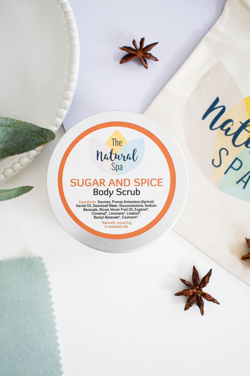 Sugar and Spice Body Scrub 3 different size options