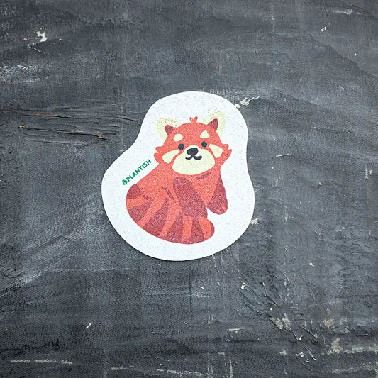 Red Panda - Pop up Sponge