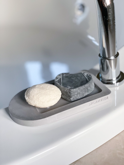 Self-drying Soap Dish - made of Diatomite